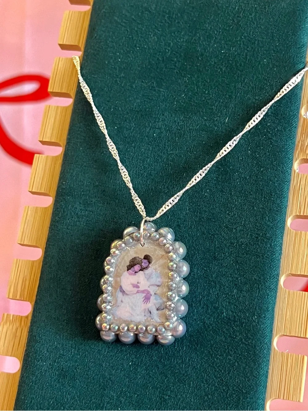 Whimsical Lovers Arch Necklace | Fairycore Romance | 925 Silver Chain